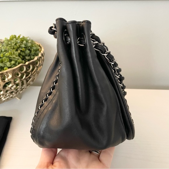 Chanel Chain Calfskin Luxe Ligne Accordion Flap Bag - Picture 10 of 16